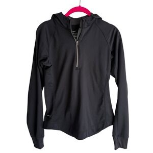 NIKE Dri-Fit Black Thermal‎ Element Reflective Ladies Running Gym Jacket, S